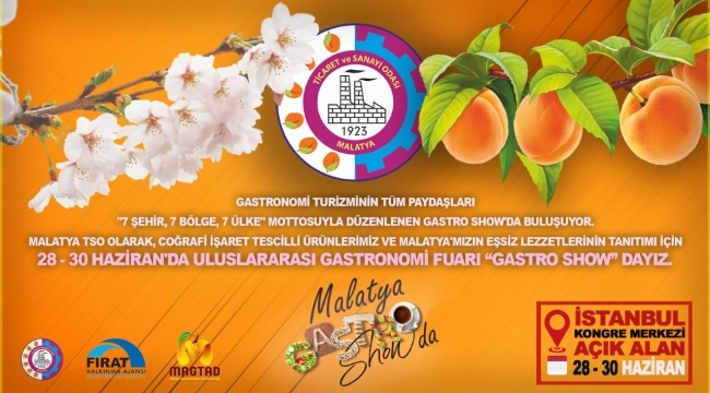 Malatya’nın Yöresel Lezzetleri Tanıtılacak