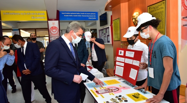 Vali Aydın Baruş TUBİTAK Bilim Fuarına Katıldı