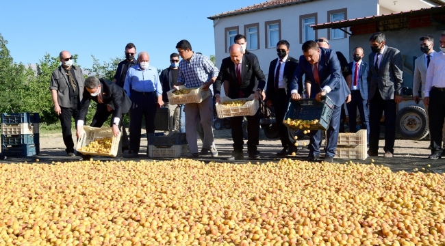 Malatya, KKTC Cumhurbaşkanı Tatar’ı Ağırladı