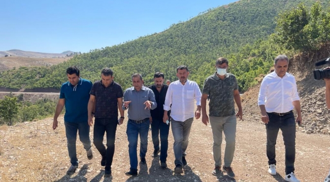 CHP Heyeti Ağbaba Başkanlığında Tunceli'de