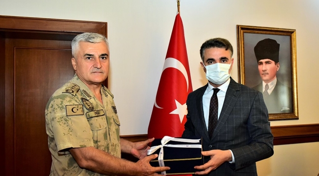 İl Jandarma Komutanı J. Albay İnce, Veda Etti