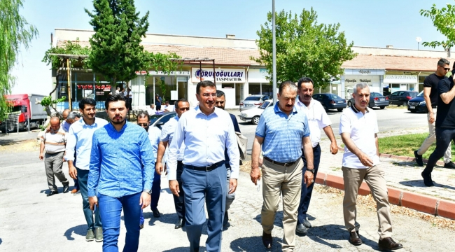 Nakliyatçılar Sitesindeki Esnaflar Sorunlarını Aktardı