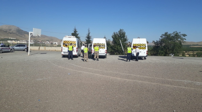 2021-2022 Eğitim Öğretim Yılı Açılış Günü, Okullarda Trafik Tedbirleri ve Okul Servis Araçlarının Kontrolü