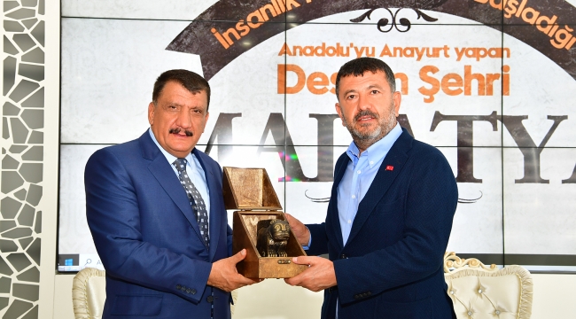 Ağbaba’dan Başkan Gürkan’a Ziyaret