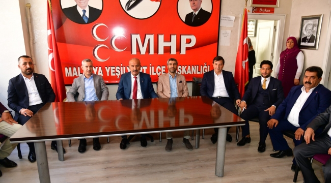 Başkan Çınar'dan MHP Teşkilatına Ziyaret