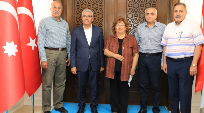 Eski Bakan Akşit’ten Başkan Güder’e Hizmet Ve Yatırım Teşekkürü