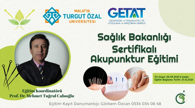 MTÜ’den Sağlık Bakanlığı Sertifikalı Akupunktur Eğitimi