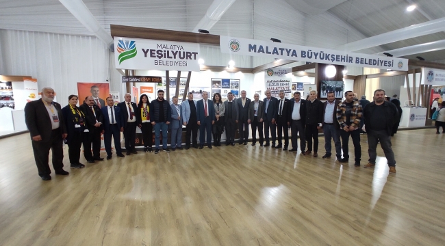 ‘Arslantepe’den Yenikapı’ya’ 4.Malatya Tanıtım Günlerinde Yeşilyurt Belediye Standı Büyük İlgi Gördü