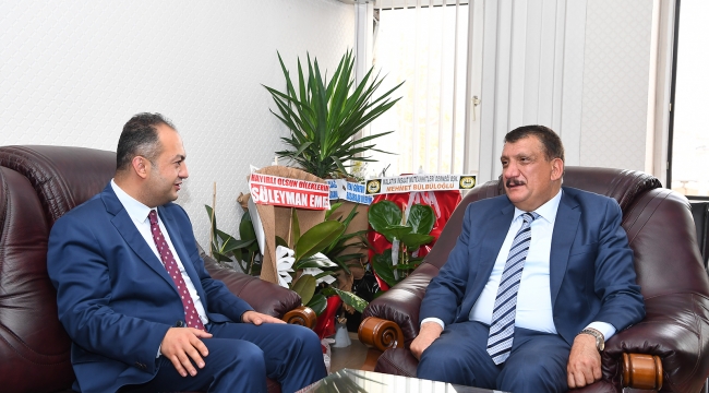 Başkan Gürkan’dan, Baro Başkanı Demez’e Hayırlı Olsun Ziyareti
