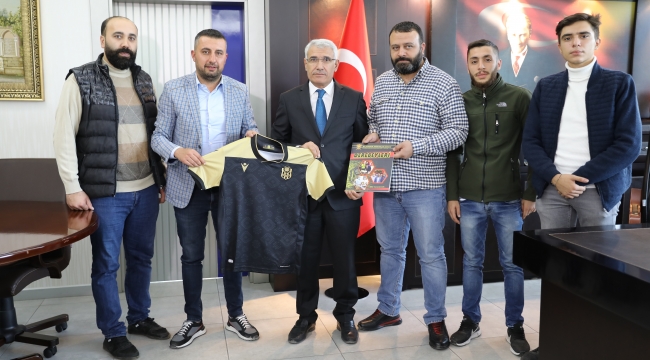 Taraftarlardan Başkan Güder’e Ziyaret
