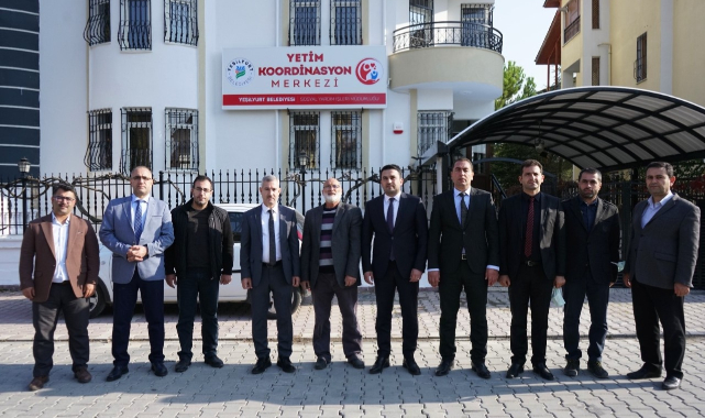Başkan Çınar, Yetim Koordinasyon Merkezini İnceledi