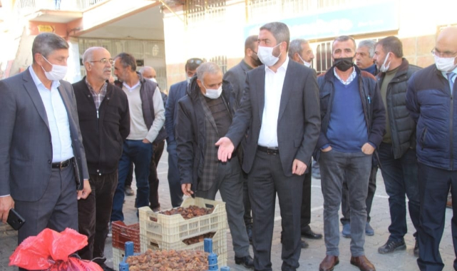CHP İl Başkanı Kiraz Şire Pazarı Esnafıyla Bir Araya Geldi