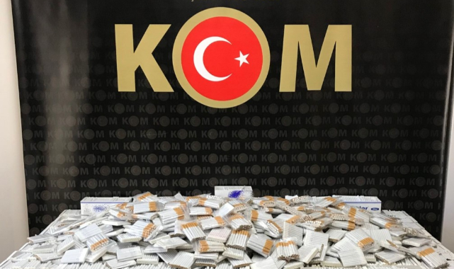 Malatya’da 46 Bin 640 Adet Makaron Ele Geçirildi