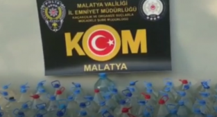 Malatya'da  460 Litre Boğma Rakı Ele Geçirildi