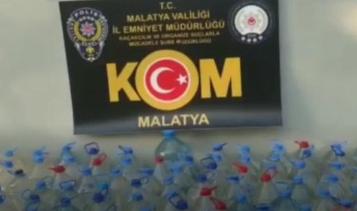 Malatya'da  460 Litre Boğma Rakı Ele Geçirildi