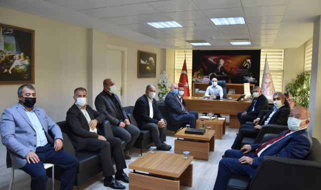 Malatya TSO’dan Başhekime hayırlı olsun ziyareti