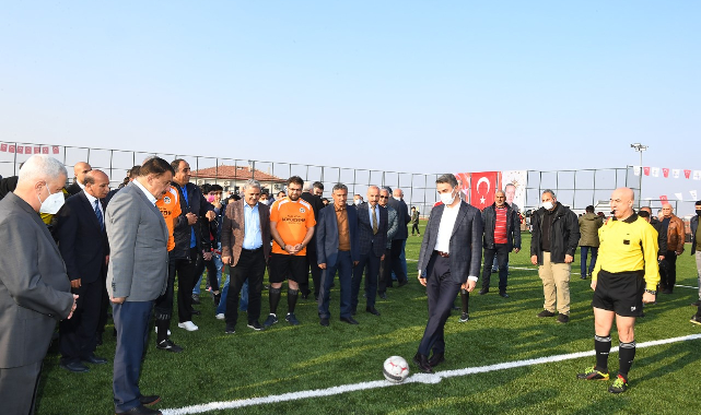 Orduzu Sentetik Çim Sahası Hizmete Girdi