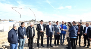 OSB Arıtma Tesisi Çalışmaları Yerinde İncelendi