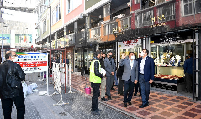 Tüfenkci ve Gürkan, Kuyumcular Çarşısını Gezdi