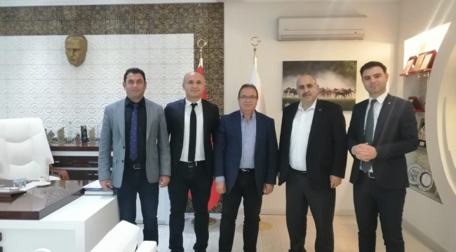 Tüm Yerel Sen Başkan Kazgan'ı Ziyaret Etti