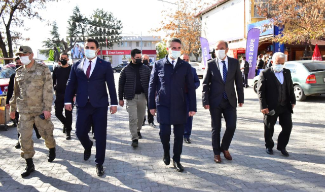 Vali Baruş, Arguvan’da İncelemelerde Bulundu