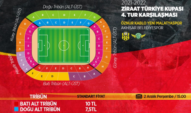 Akhisarspor Maçının Bilet Fiyatları Açıklandı