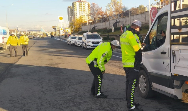 Araçlarda Kış Lastiği Denetimi Yapıldı