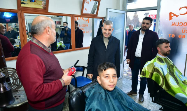 Başkan Çınar, Esnafların Sorunlarını Dinledi