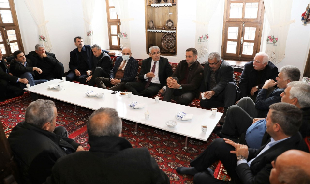 Başkan Güder, Muhtarların Sorunları Dinledi