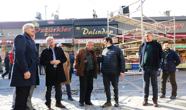 Başkan Güder, Prestij Sokak Çalışmalarını İnceledi