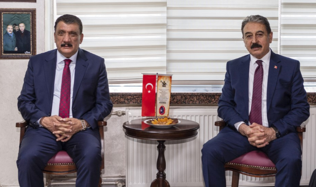 Başkan Gürkan, ESOB Başkanı Keskin’i Ziyaret Etti