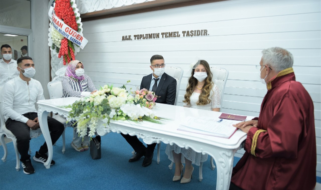 Battalgazi’de 2021'de 1058 Çift Evliliğe “Evet” Dedi