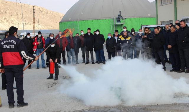 Belediye Çalışanlarına Yangın ve Kurtarma Eğitimi Verildi