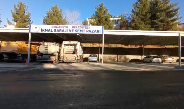 Doğanyol'a Makine İkmal Garajı ve Pazar Yeri Yapıldı