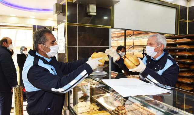 Fırınlara Gramaj ve Hijyen Denetimi Yapıldı