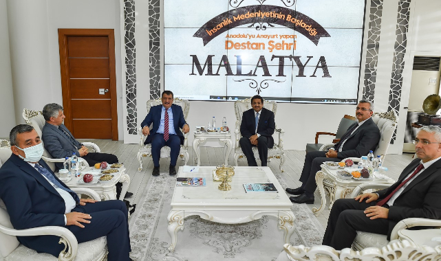 Gürkan, Hindistan Büyükelçisi Panda’yı Ağırladı