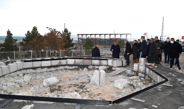 Gürkan, Usta Şagirt Kümbeti’nde İncelemede Bulundu