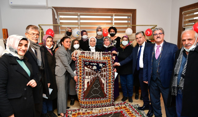 Halı Dokuma Kursu Sertifika Töreni Gerçekleştirildi
