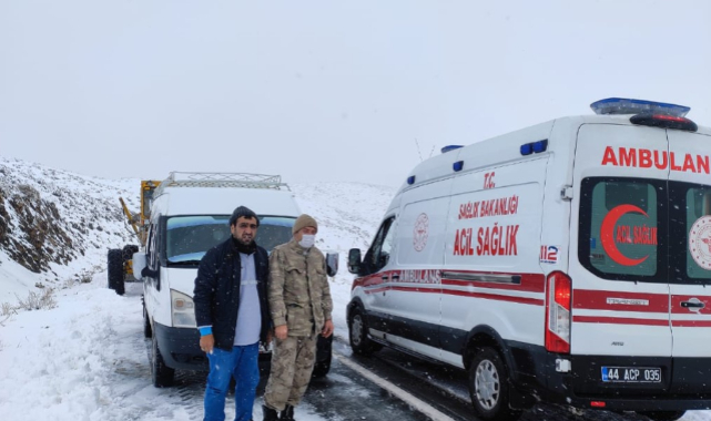 Malatya'da Karla Mücadele Çalışmaları Başladı