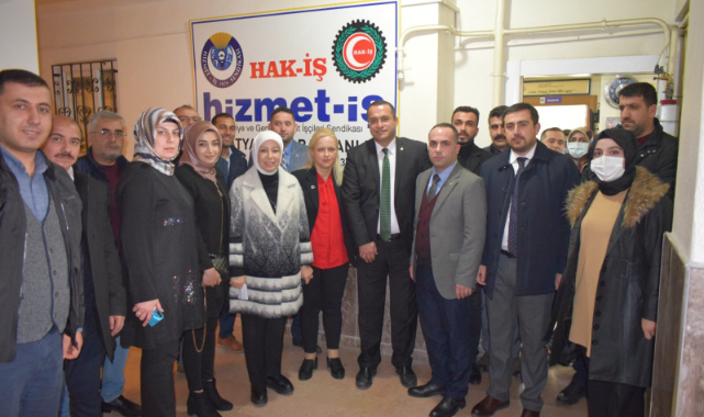 Milletvekili Çalık, Hizmet İş Sendikası Malatya Şubesi’ni Ziyaret Etti
