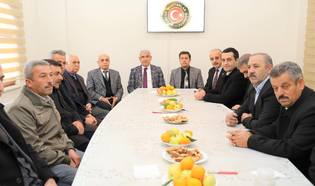 “Muhtarlarımız Bizim Gözümüz Kulağımız”