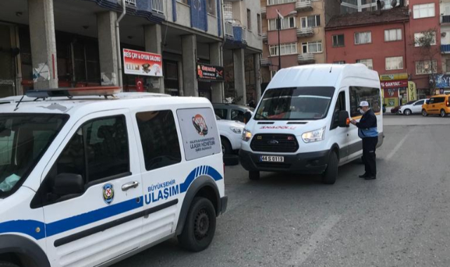 Toplu Taşıma Araçları Denetleniyor