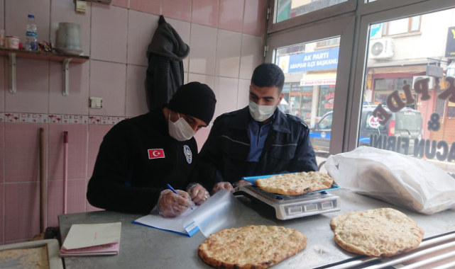 Arapgir'de Zabıta Ekipleri Denetimlerini Sürdürdü