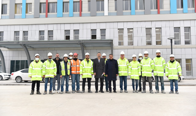 Başkan Gürkan, Battalgazi Devlet Hastanesi'nde İncelemede Bulundu 
