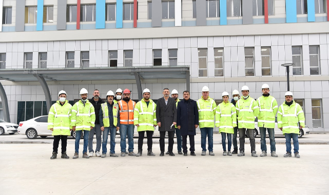 Başkan Gürkan, Battalgazi Devlet Hastanesi'nde İncelemede Bulundu