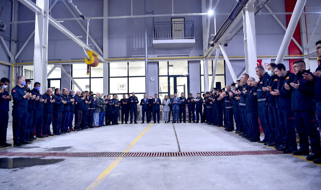 Başkan Gürkan, İtfaiye Daire Başkanlığını Ziyaret Etti
