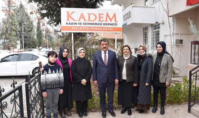 Başkan Gürkan, KADEM’i Ziyaret Etti