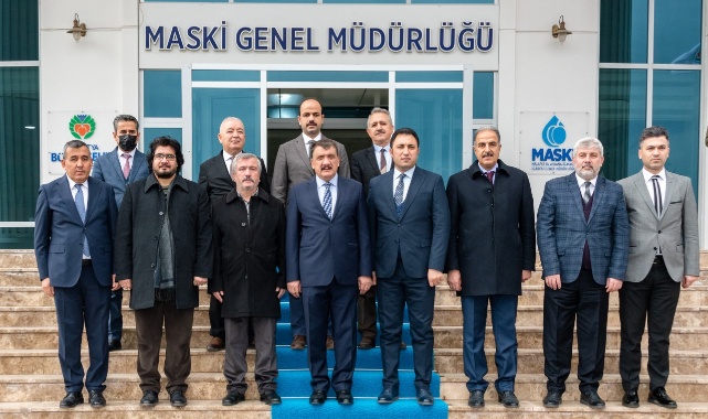 Başkan Gürkan, Kuluncak Heyeti İle Biraraya Geldi
