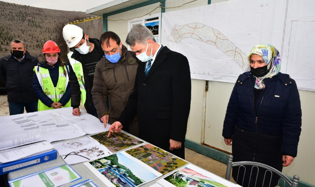 Beydağı Tabiat Parkı Gençlik ve Spor Merkezi İnşaatı Başladı