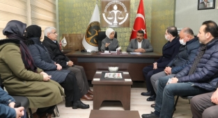 Çalık ve Güder, Seyyar Pazarcılar Esnaf Odasını Ziyaret Etti